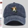 Pc Pcs Mens  Womens Vintage Fishing Baseball Cap  Adjustable Trucker Hat with FishingThemed Print Lightweight Washed Sui