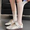 Merry Elegant Mood Long Lace Socks