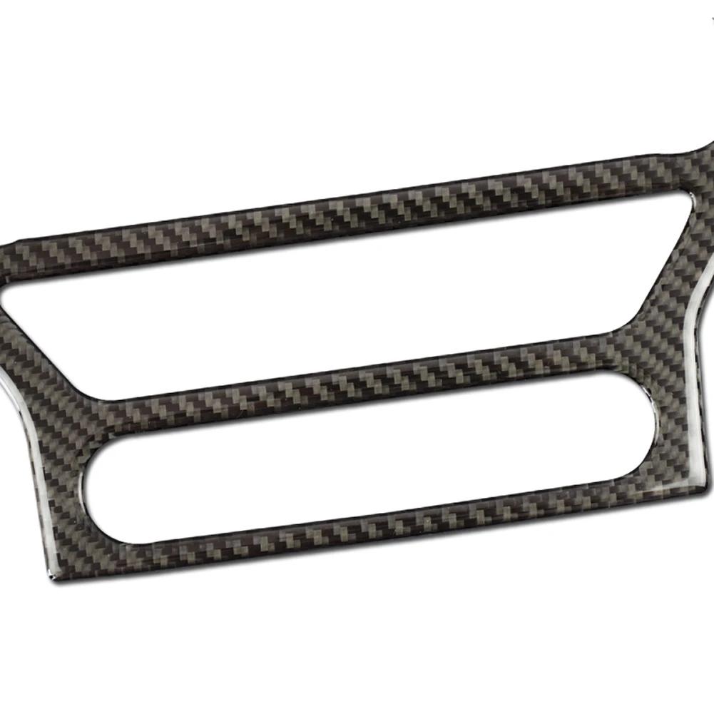 Carbon Fiber Multi-media Konsole Abdeckung Aufkleber Panel Trim Dekoration Für Ford Mustang 2015 2016 2017 2018 Auto