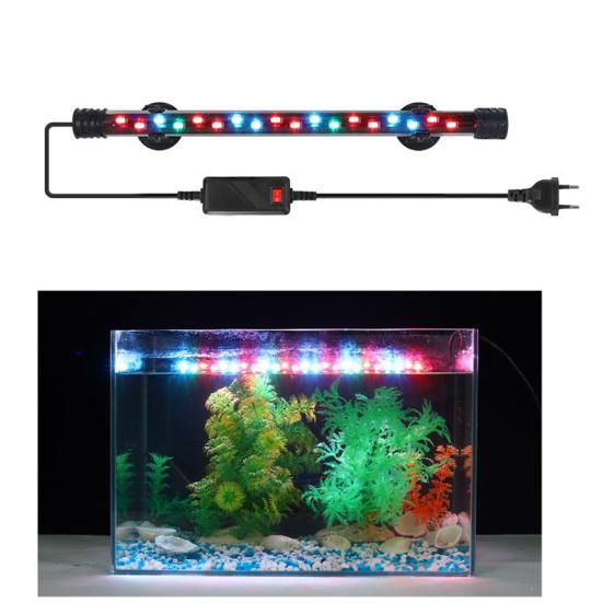 Akvarijní světlo LED 3 režimy Kompaktní podvodní lampa Akvarijní osvětlení pro domácí použití