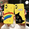 For Realme GT Neo 3T Case Realme GT Neo 2 GT2 Cover Rainbow Flower Soft Silicone Protective Phone Bumper Realme GT Neo 3T 2 Case