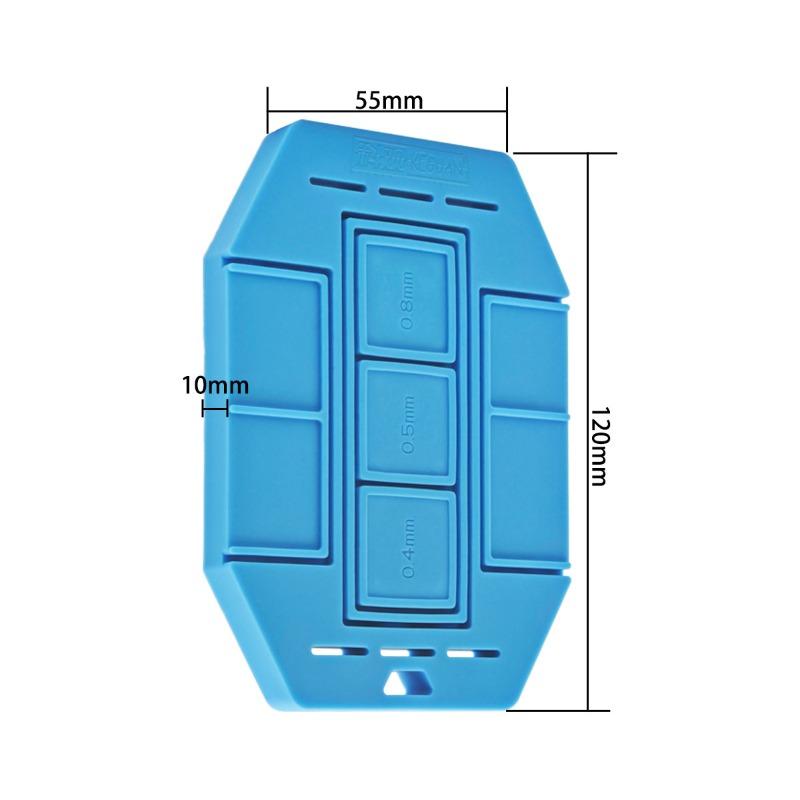 KEGUAN BGA Silicone Pad Insulation Mat Universal BGA Stencil Magnetic Base for CPU IC Chip Soldering BGA Reballing Tools