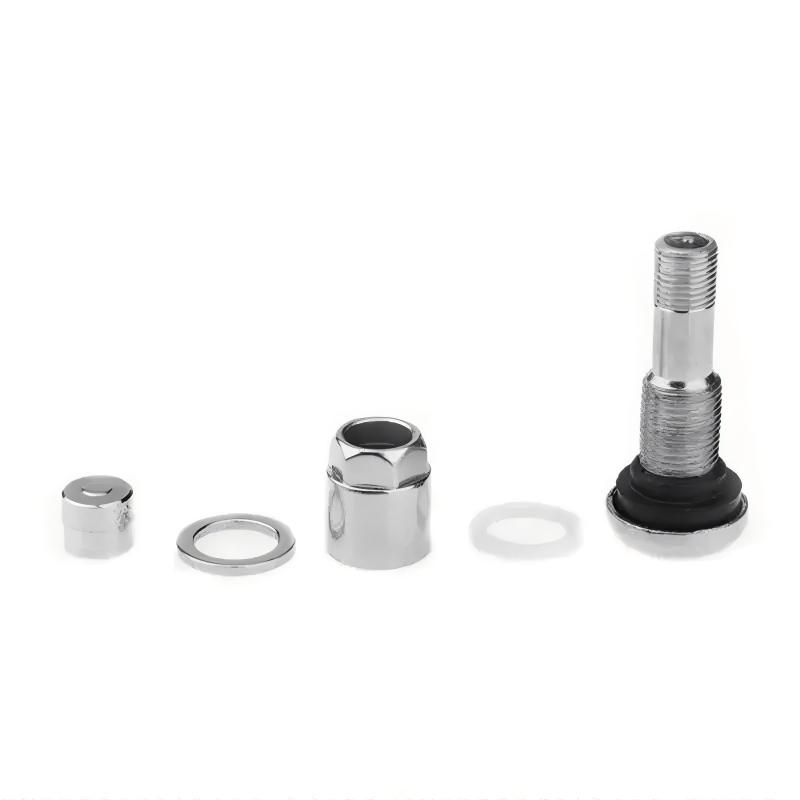 Duty Stainless Steel Accessories for Vehicles Motorcycles 4pcs Long lasting Metal Stems Quality Metal Valves Stems Heavy Valve Stems 1