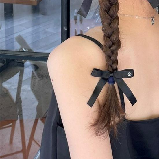 High-End Bowknot Hair Tie Elastic Hair Band 2023 for Girls