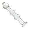 VaHppy Glass Anal Plugs Thin and Long Deep Anal Pulling Beads Unisex Gay Sex Toys Dildo Masturbators SM BDSM