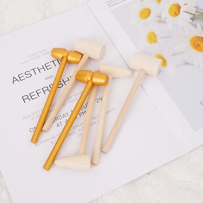 DIY New Creative Wooden Small Wooden Hammer Children's Multi-functional Toy Mini Small Wooden Hammer Wooden Crafts