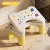 Adjustable Footstool Office Home Bathroom Kids Plastic Step Stool Non-Folding Ergonomic Foot Rest