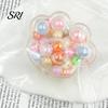 Soft Tactile Toy Crunchy Cat Paw Squeeze Bead Filled Stress Ball TPR Reliever Sensory Anti-anxiety Fidget Decompression Tools Safe