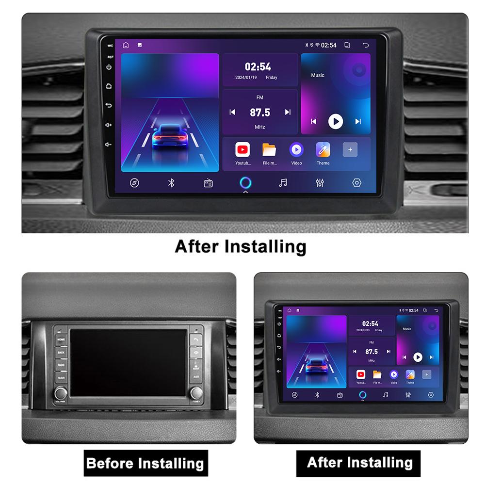Android Car Radio For UAZ Patriot 3 2016-2024 Multimedia Player Head Unit Stereo GPS Navigation BT WIFI 1+16GB