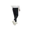 Fila Heritage Series Solid Color Mid Waist Tapered Knit Sports Pants Women Pants Black F11W348612F-BK