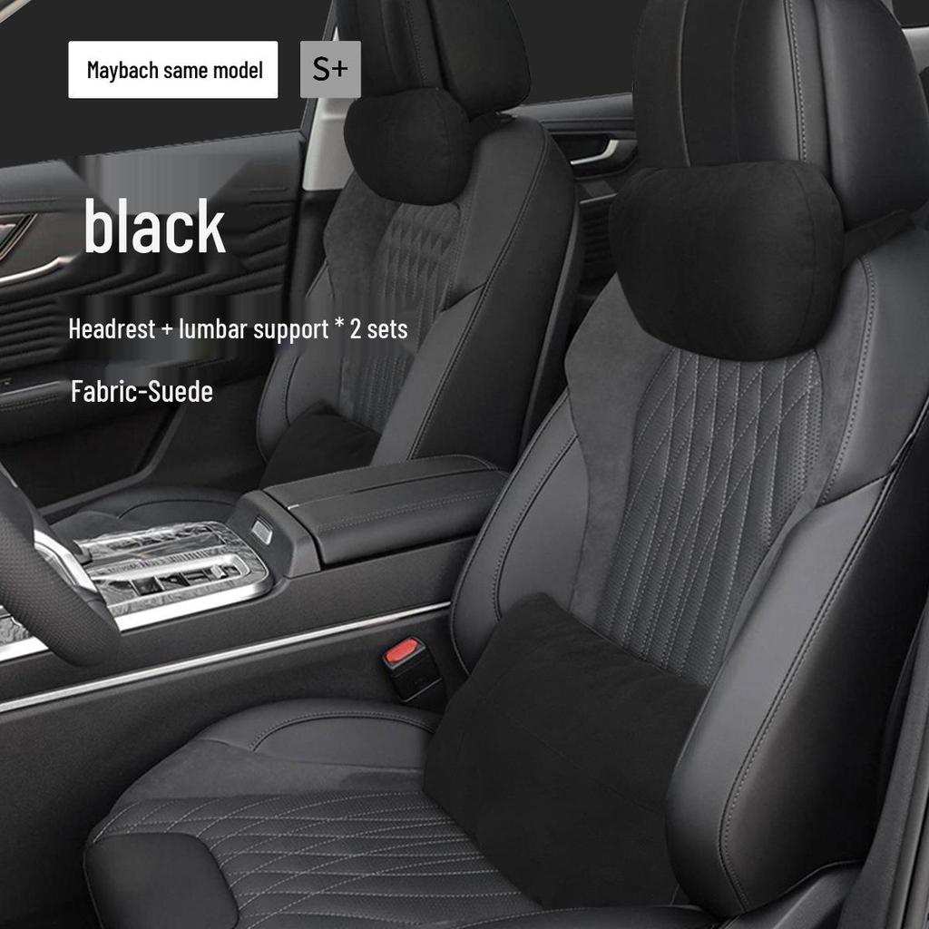 Hongqi HS5 Car Interior Headrest and Lumbar Support Pillow Set