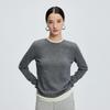 Women's Cashmere Knitwear Round Neck Two-Piece Color Block Slimming Pullover Sweater