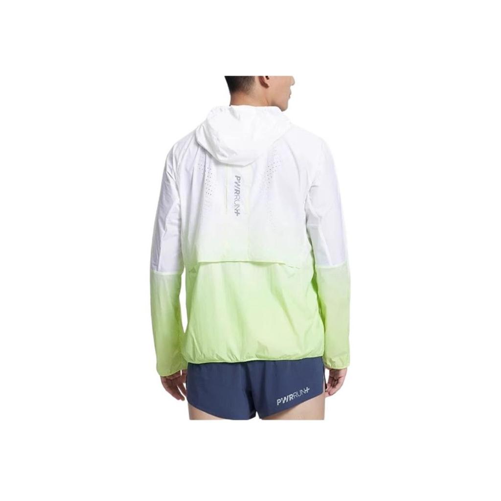 Saucony Gradient Breathable Casual Hooded Jacket Men Jackets Light-Green Yellow SC2230109A-PR12
