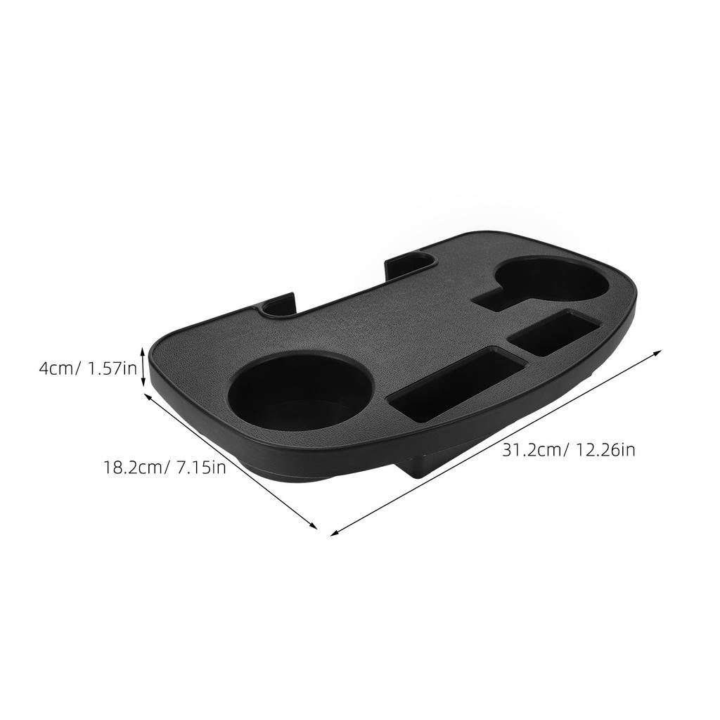 Plastic Clip On Chair Cup Holder Side Tray Lounge Chair Outdoor Drink Holder for Beach Camping Yard Beverage Tray