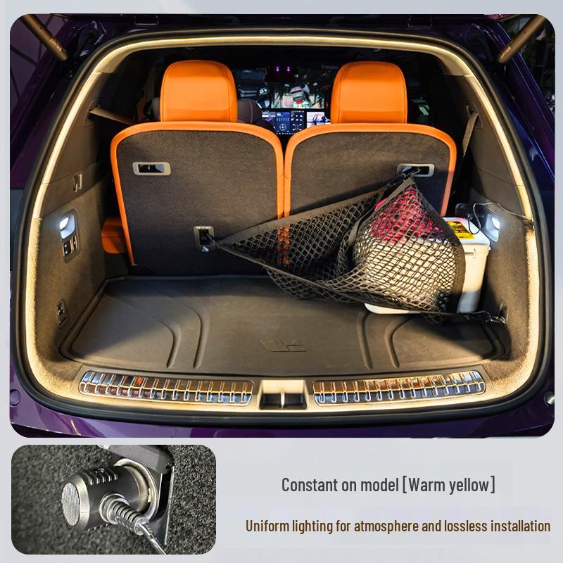 L6L7 Ideal Trunk Ambient Welcome Flowing Light - Non-Destructive L8L9 Car Plug Taillight MEGA/ONE