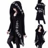 Women's Fashion Pattern Printed Long Sleeved Cardigan Sweater Jacket