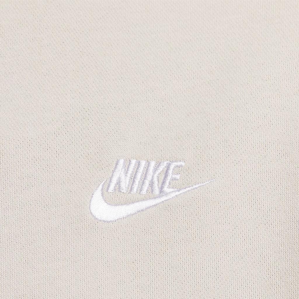 New Nike Sportswear Club FW24 Sweatshirt Men's Light Redwood Umber CZ7858-104