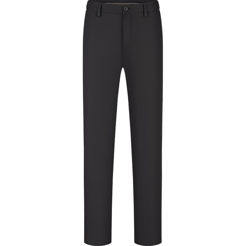 SEVEN Herren Rhino Falten Knitterfreie Straight-Fit Freizeithose