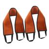 Self Tanning Applicator Belt with Long Straps for Even Coverage, Nonabsorbent Back Tanning Mitt Set