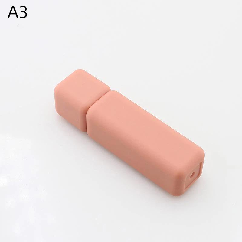 1Pcs Refillable Lip Glaze Container 5Ml Empty Square Frosted Lip Gloss Tube For Diy Cosmetics Packaging