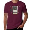 Citroen 2CV - AZ Serie KA - 'Zwei Pferde' (OHNE TEXT) T-Shirt T-Shirts Shirts Grafik-T-Shirts Schwarz Herren Grafik-T-Shirts Packung