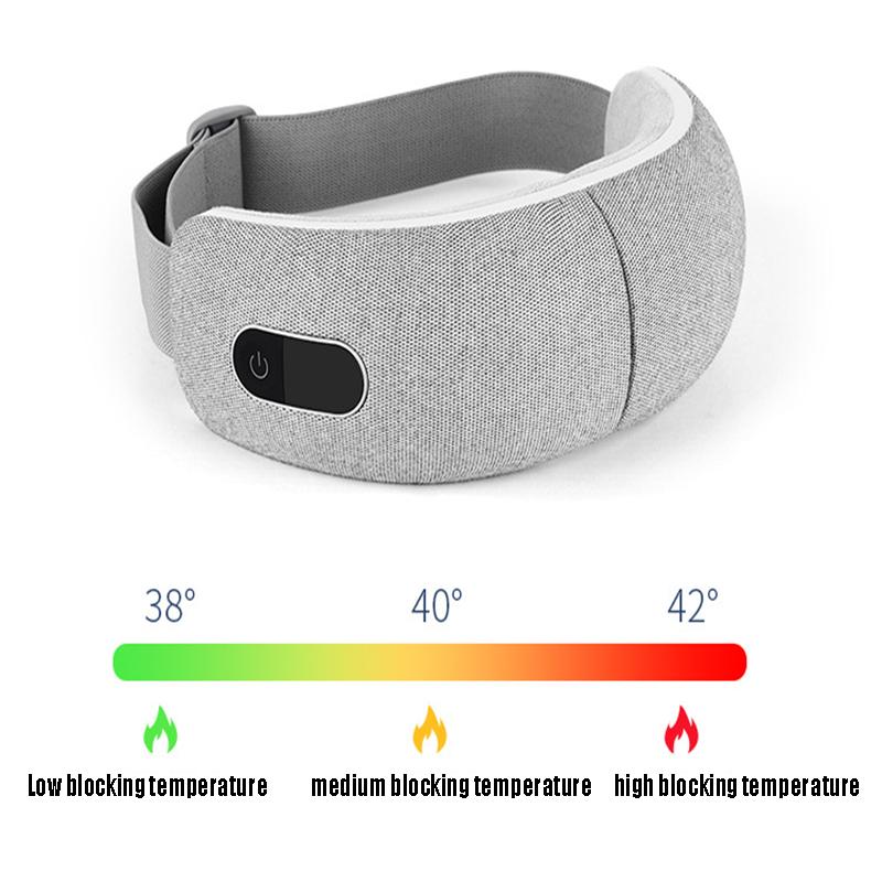 Design Anti Wrinkle High Frequency Intelligent Eye Protector Eye Massager Vibration Air Pressure Massage with Heating Relieve Fatigue Promote Sleep
