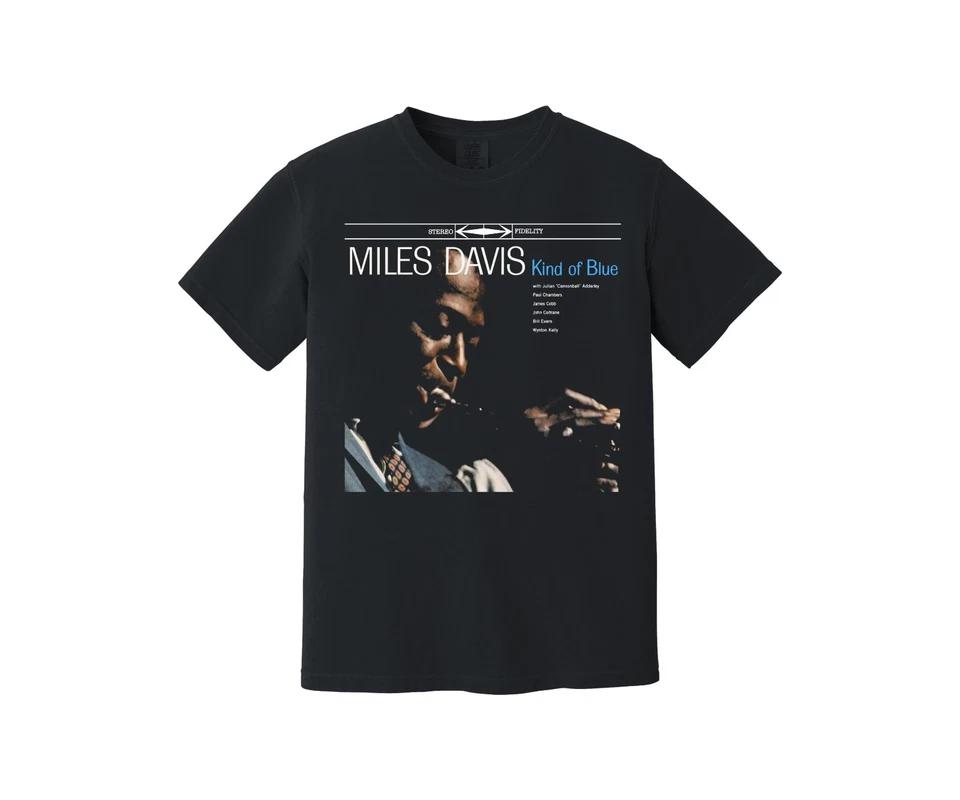 Miles Davis Kind Of Blue Heavyweight T-shirt - John Coltrane, So What, Blue Note L