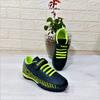 Kinetix Breton J Turf Black-NeonYellow Velcro Turf Football Shoes