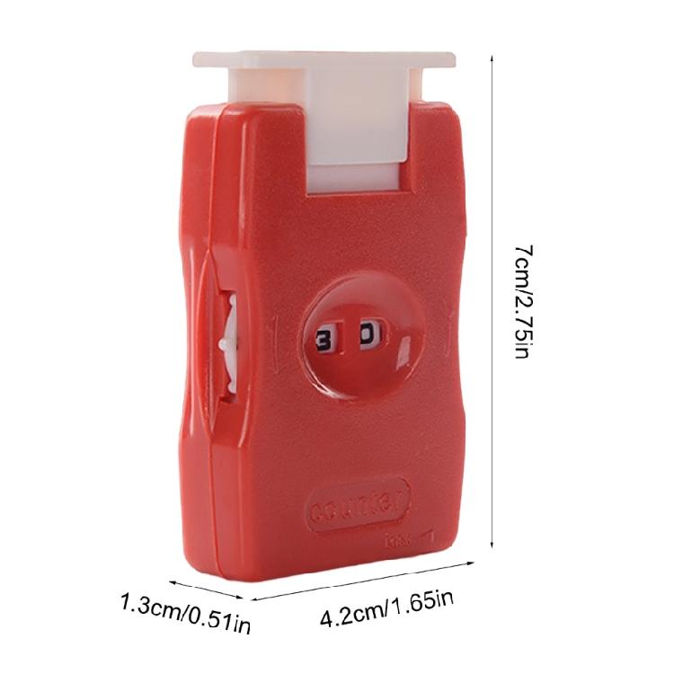 Plastic Knitting Counter Crochet Row Counter Manual Knitting Tool