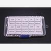 72-Piece Glass Fuse Set: 6x30mm, 0.5A-30A, 9 Types, 8 Each