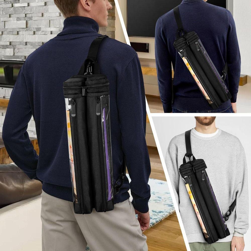 Large Capacity Gaming Playmat Case Shoulder Strap Playmat Carrying Case  Card Game Accessories