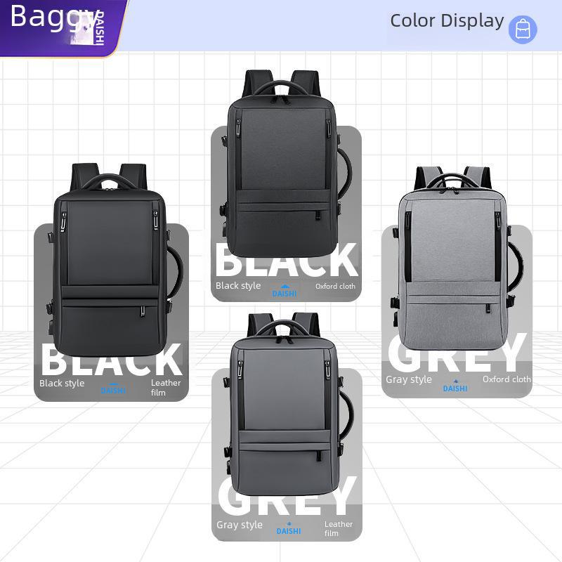 Špičkový vodotěsný batoh pro podnikání, cestování a dojíždění - Unisex módní design pro notebooky a běžné nošení