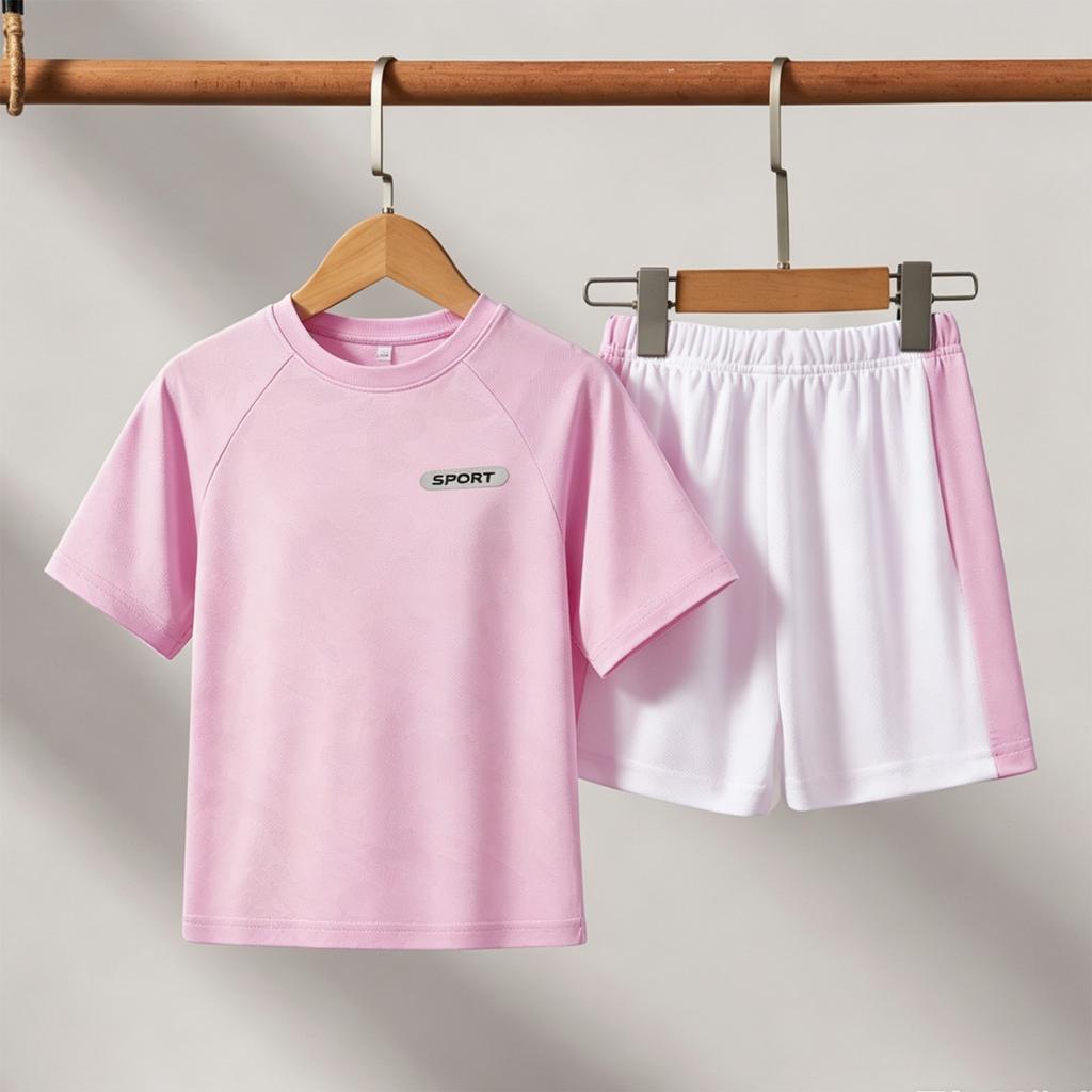 Girls' Quick Dry Activewear Set for Sports and Outdoor Play