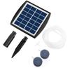 Power Storage Solar  Oxygen  Pump Built-in 3.7v 2200mAh Lithium Battery Courtyard Fishbowl Outdoor