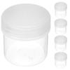 6Pcs Airtight Paint Storage Containers Plastic Buckets Reusable Multipurpose Seal Storage for Ink Solder Paste Coatings Art