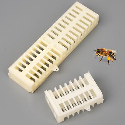 20 Stück Plastik-Königinnenzelle Weiß Sicherheit Multifunktionale Dehnbare Beuten Werkzeuge Bienenstockzubehör Werkzeuge