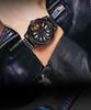 Sanda Men's Creative Wheel Quartz Watch - Trendy Rotating Waterproof Wristwatch