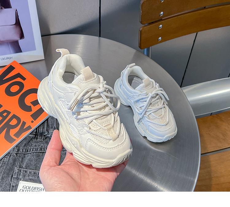 

Детские кроссовки 2025 новая весна и осень детская обувь сетчатые спортивные кроссовки весна и осень женские сокровища дышащая повседневная обувь 30