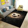 3D Soccer Football Sport Area Rug,Carpet Rug for Living Room Bedroom Sofa Doormat Kitchen Decoration,Kid Play Non-slip Floor Mat