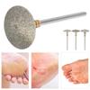 Stainless Steel Pedicure Nail Drill Bit Dead Skin Removal Toe Nail Polishing Grinding 
