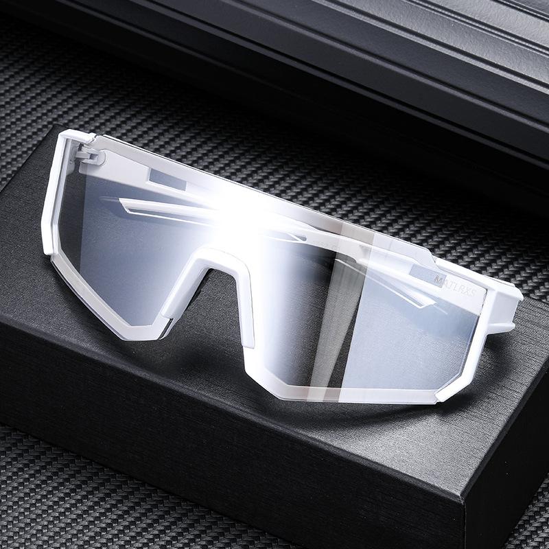 Erwachsene Unisex Outdoor Radsport Fotochrome Sonnenbrille, Sport Klettern Winddicht, Sanddicht, UV-Schutz Sonnenschutzbrille Neu