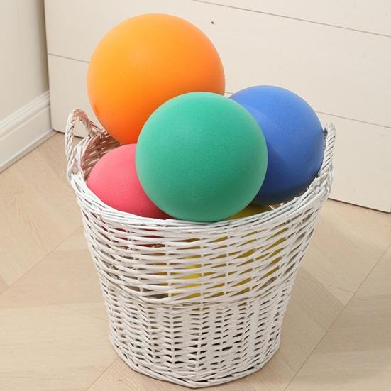 Silent Bounce Ball Moderate Portable Soft High Rebound Reduction Elasticity Noise Kids Entertainment Polyurethane Silent Bounce