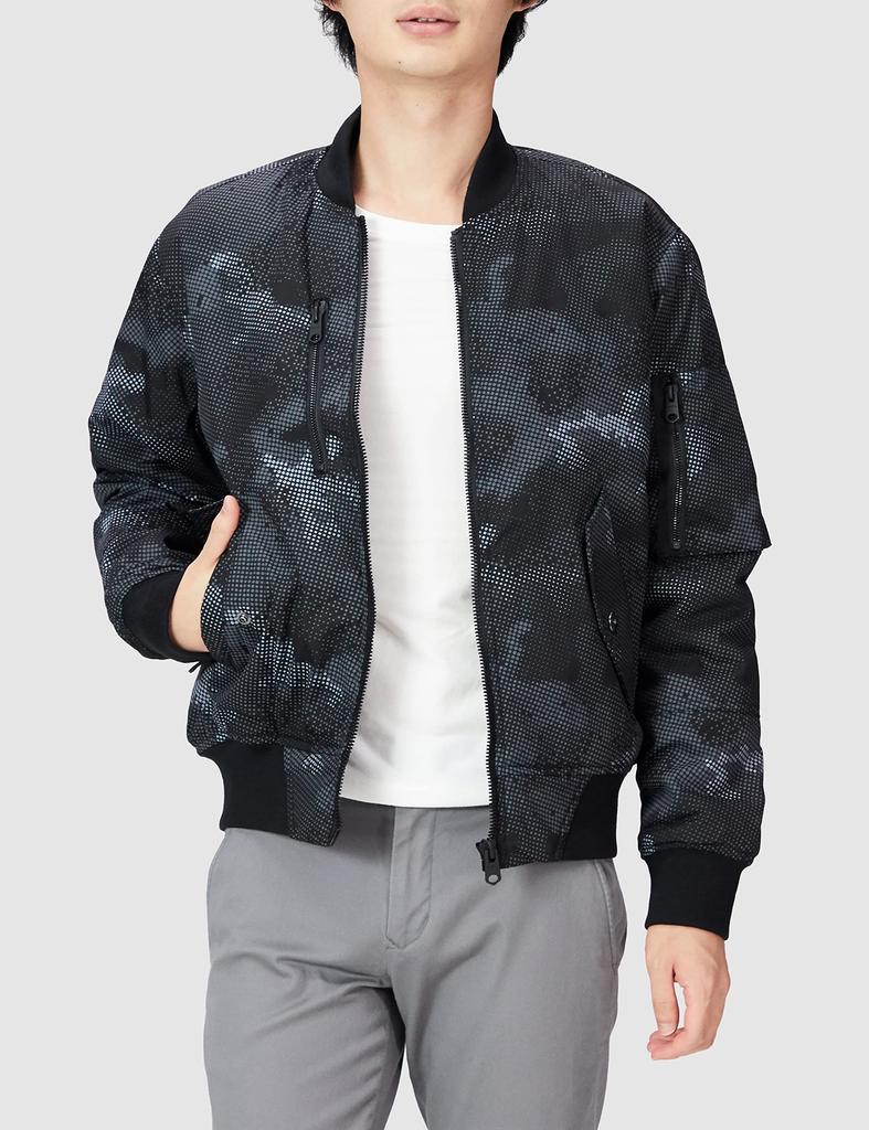 BURTLE Flight Winter Jacket for Size Camouflage Size L (Unisex) Fall/Winter, 5260, 38, Black,