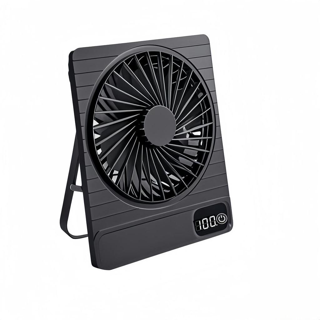 USB Rechargeable Multi-functional Desktop Fan - Portable, Silent, and Compact for Office or Student Use