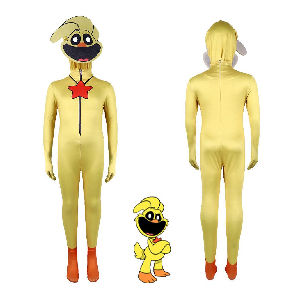 Poppy Playtime Performance Suit Tight Fit Jumpsuit Character Set Playing Role