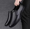 Genuine Leather Man Slip on Footwear Comfy Man Formal Shoes Wedding Party Mens Dress Flats Breath Driving Lazy Loafers Moccasins