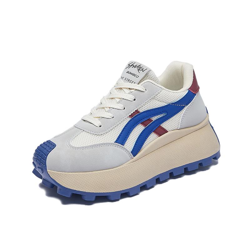 Ins neue Forrest Gump Schuhe Damen Frühling Studenten Laufen Sport Plateau Erhöhung Freizeit HL