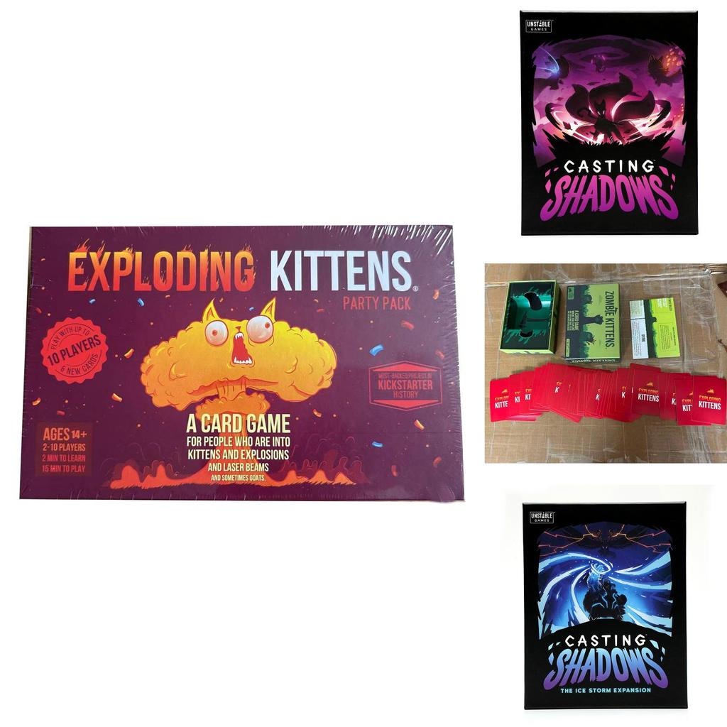 Exploding Minions Card Game With Interactive Fun For Family And Friends