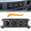 For Dodge Ram 1500 2500 3500 2006-2008 Climate Control Module A/C Heater Control Panel 55057079AB 55057079AA