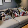 1Pc Anime I-Inuyasha Lucky Dragon Pillow Cover Sofa Cushion Cover Home Room Decoration Children Gift